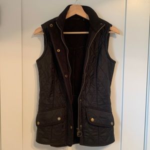 Barbour Navy vest. Lightly worn amazing quality!